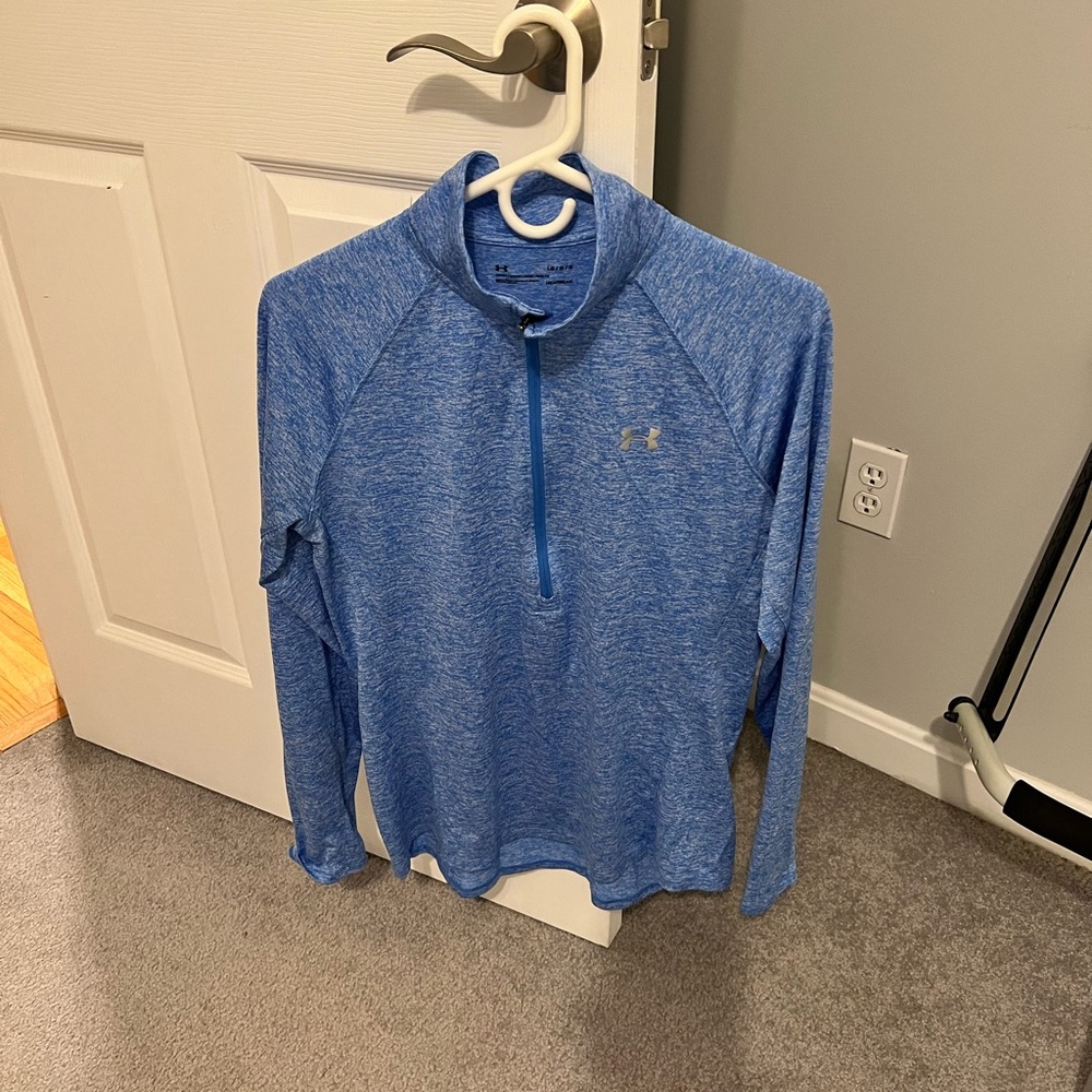 Women’s Under Armour 1/4 Zip tech twist running jacket Large